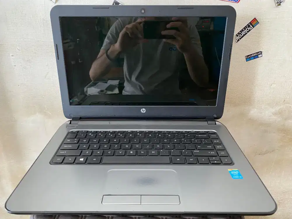 JUAL LAPTOP HP14-R109TU INTEL CORE I3-4030U RAM4GB SSD256GB WIN10 ORI