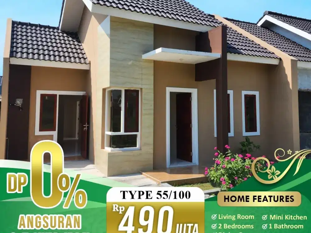 RUMAH CLUSTER DIJUAL DI SOLO BARAT DEKAT LARIS KARTASURA