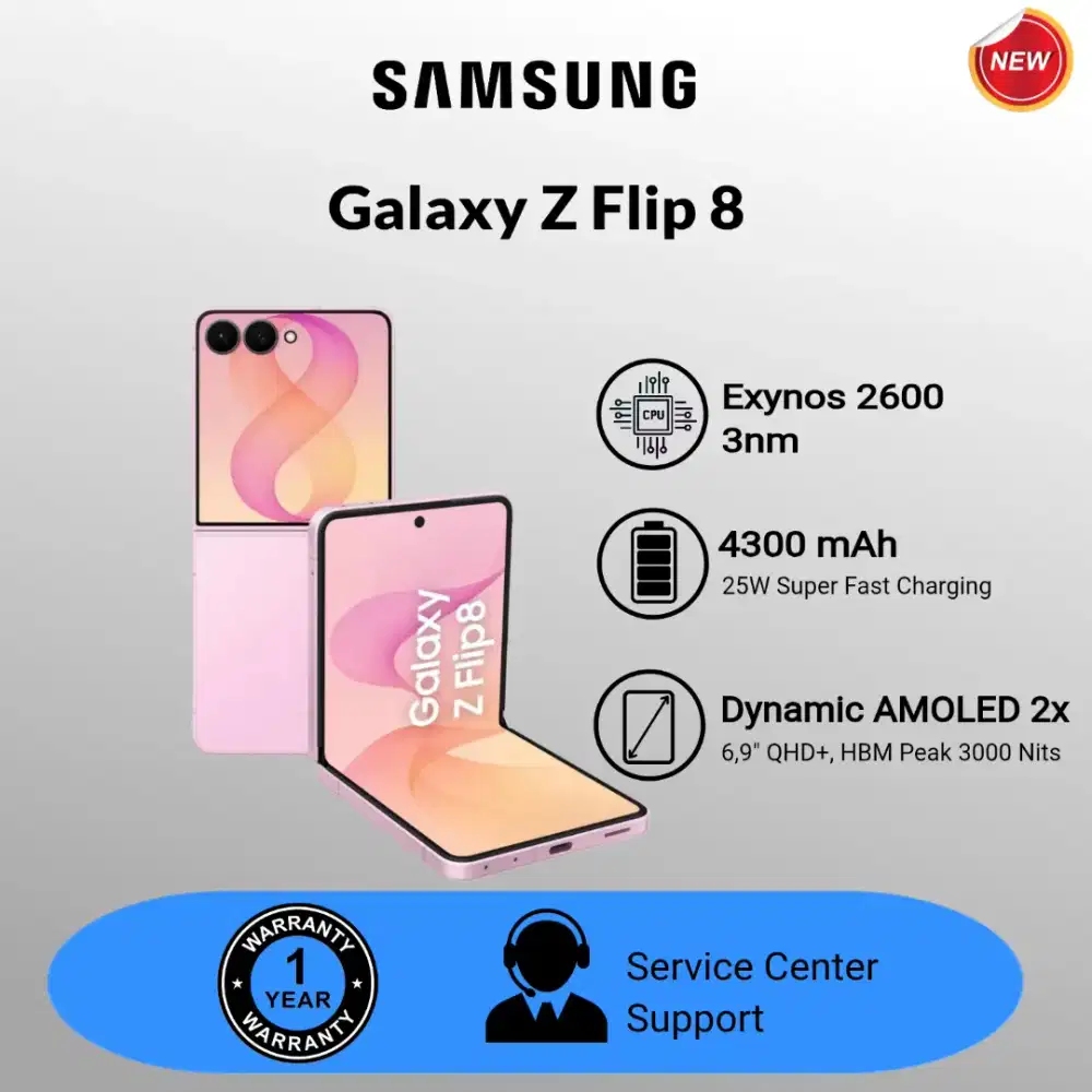 Samsung Galaxy Z Flip 8 512gb resmi 1th SEIN
