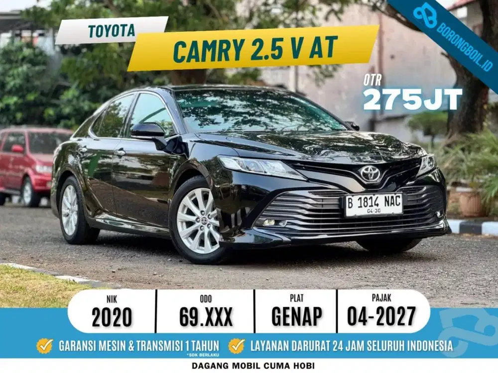 Camry 2.5 V at 2020 Hitam