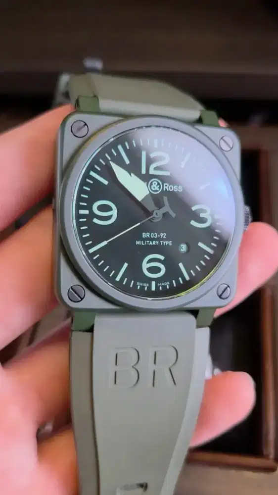 Bell and ross BR03-92-CK military type