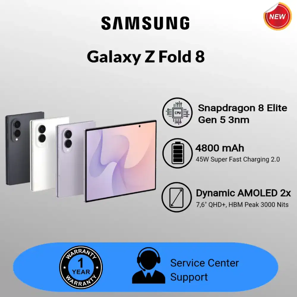 Samsung Galaxy Z Fold 8 resmi SEIN 1th