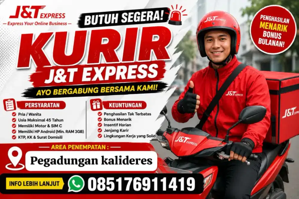 LOKER SPRINTER DELIVERY