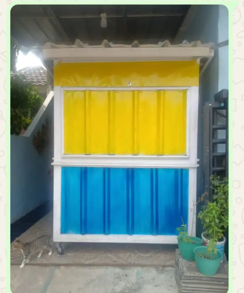 Gerobak Jualan , baru