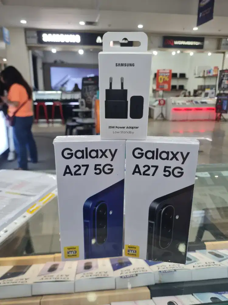 NEW GALAXY A27 5G 6+6/128 FREE 25W ADAPTER + ANTI GORES + CLEAR CASE‼️