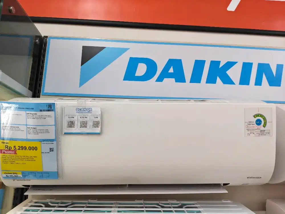 AC DAIKIN 0,5 PK INVERTER