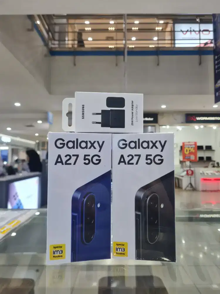 NEW GALAXY A27 5G 8+8/256 FREE 25W ADAPTER + ANTI GORES + CLEAR CASE‼️