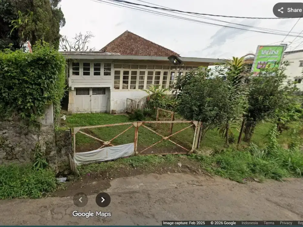 Dijual  hitung tanah ex villa di Cipanas. Jawa barat
