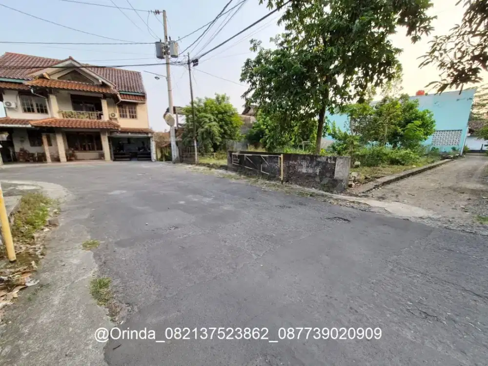 LT 381 LD17 HOOK CANDI PANDANARAN JL KALIURANG KM 13 NGAGLIK TANAH KAVLING DEKAT KAMPUS UII TERPADU JAKAL, PAMUNGKAS,BESI COCOK KOST EKSKLUSIF, VILLA
