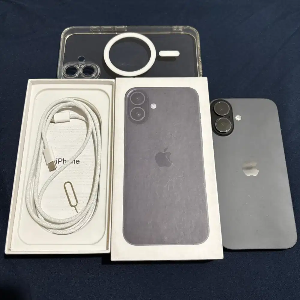 IPhone 16 128GB All Operator Fullset Lengkap Garansi on