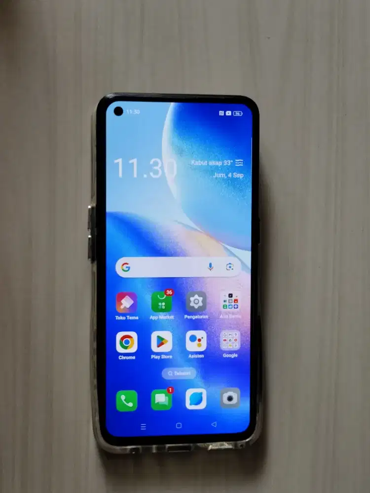 Oppo Reno 5 ram 8+8/128gb sudah 5G mulus no minus