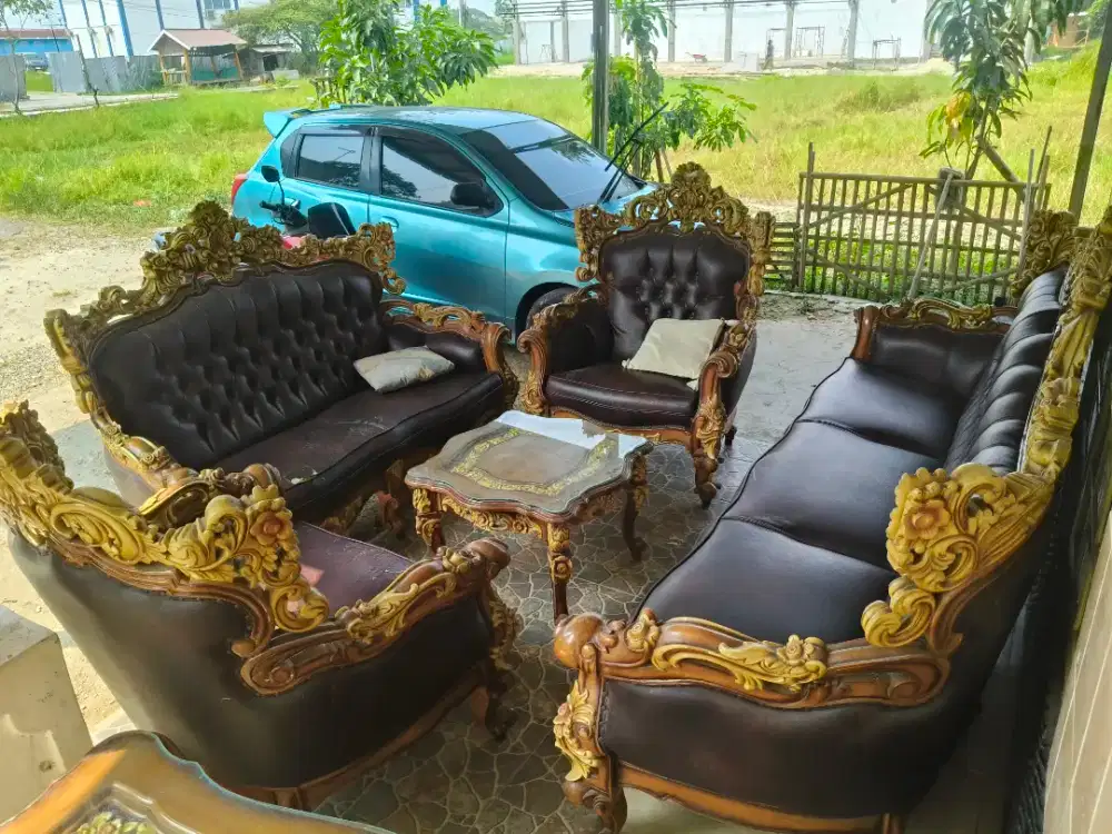 Kursi tamu 1 set jumbo mewah