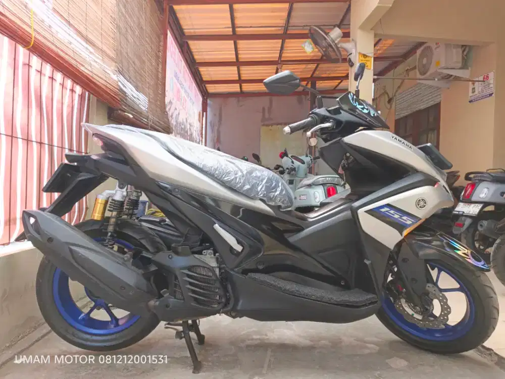 PJK 8/27 YAMAHA AEROX R 2019 KM 30K BS TT 2018 DI CILEDUG HRGA PAS ORI