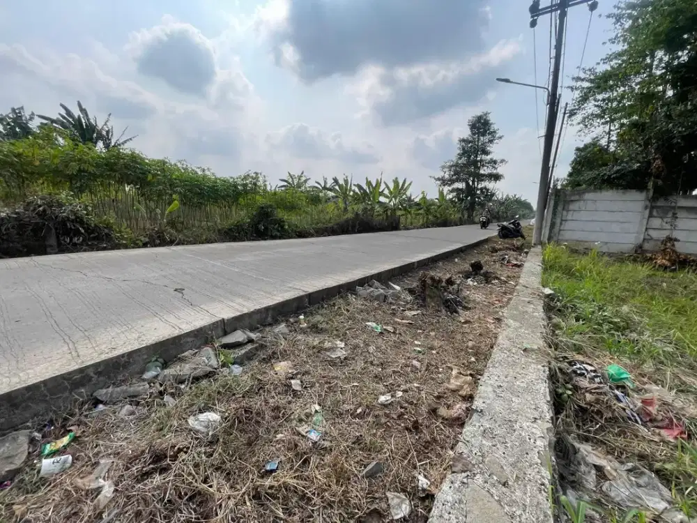 Kavling SHM Cisauk Murah Strategis Pinggir Jalan - Cocok Invest/Hunian - Dekat Stasiun Jatake & Tol Legok