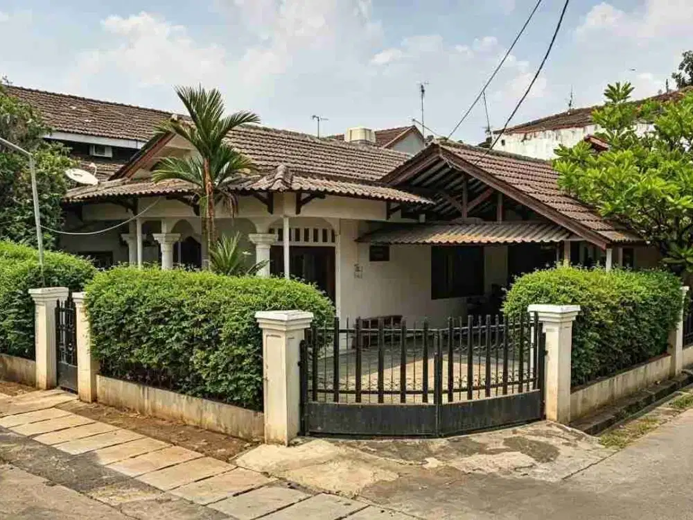 Rumah Tanahnya Luas dan Strategis diJatibening Kota Bekasi