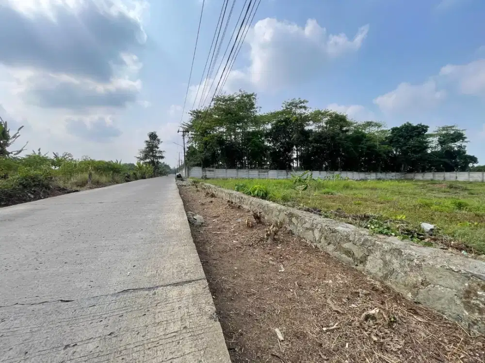 Kavling SHM Cisauk Murah Strategis Pinggir Jalan - Cocok Invest/Hunian - Dekat Stasiun Jatake - 15 Menit Eastvara