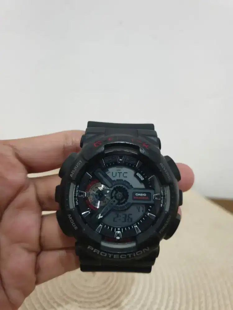 G SHOCK GA 110 HITAM