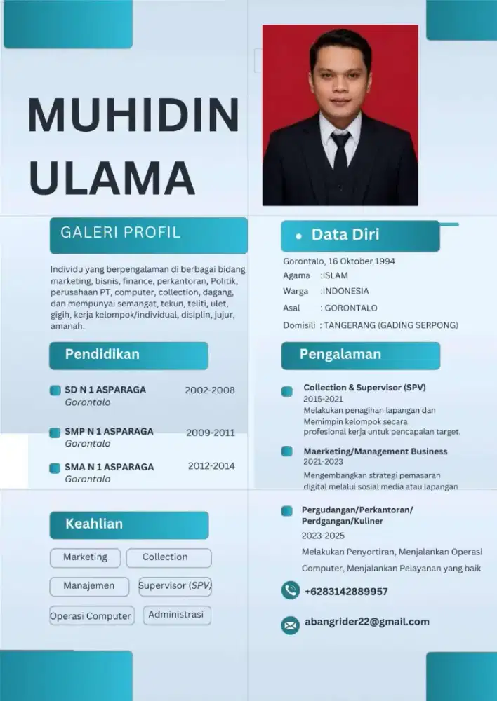Sangat membutuhkan pekerjaan