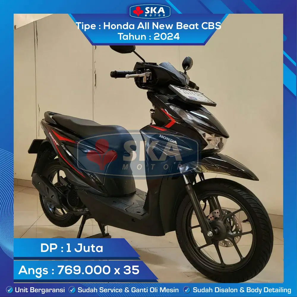 Honda All New Beat CBS Tahun 2024