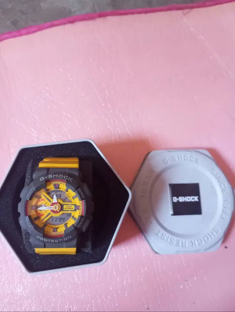 Casio G-Shock,GMA-S110Y,umur 1tahun,jenis sport