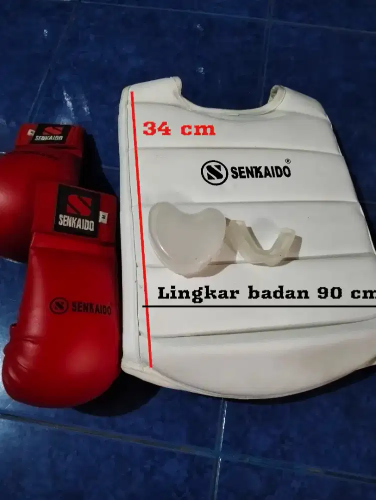 Olahraga
Peelengkapan bela  diri anak anak Lingkar 90 dan tinggi 34