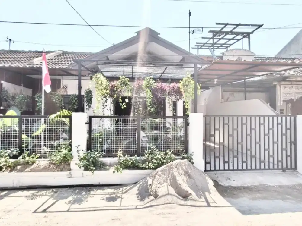 Dijual Rumah Furnished Lingkungan Aman dengan Satpam 24 Jam Rp615 Juta
