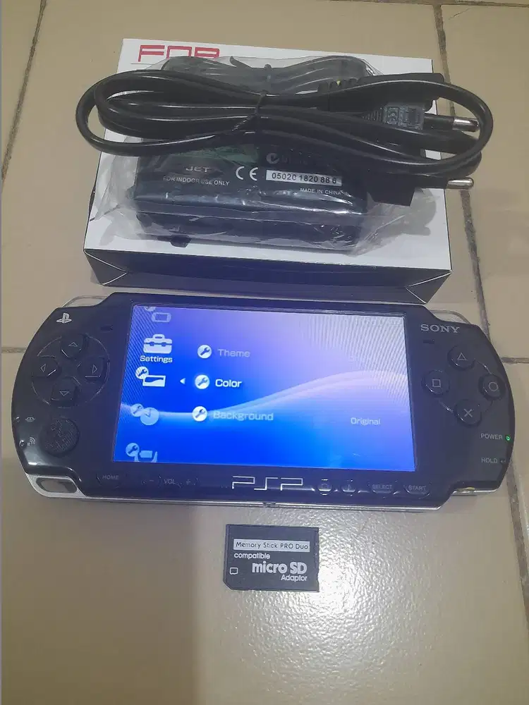 Psp slim seri 2000 Mulus No Mines Memory 8gb Full game Plus Cassan
