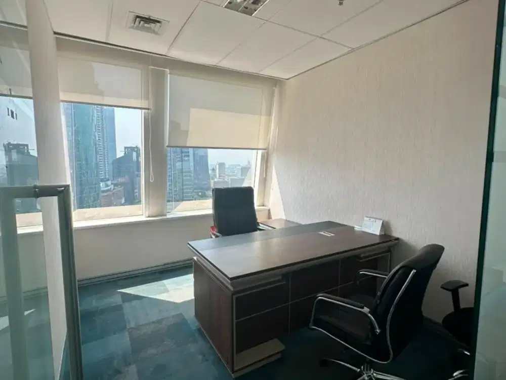 Sewa Kantor Furnish Mandiri Inhealth Tower Luas 113Sqm Sesuai Foto Harga Masih bisa Nego
