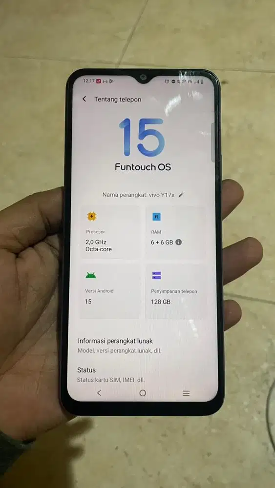 vivo y17s hp only