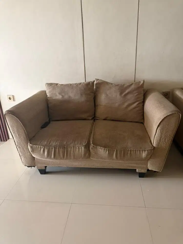 3 Sofa bekas murah meriah