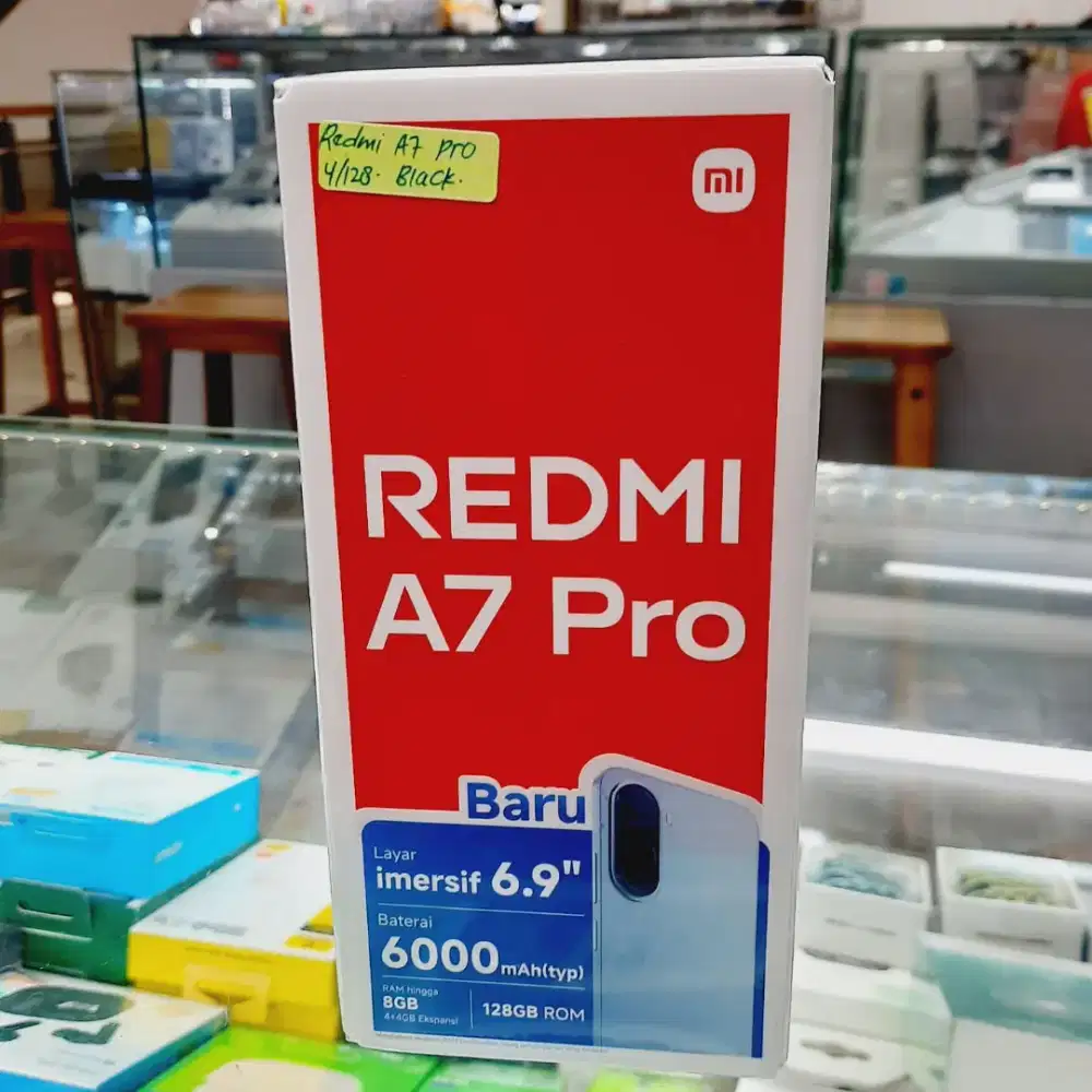 Xiaomi redmi A7pro 4/128 grs resmi segel new