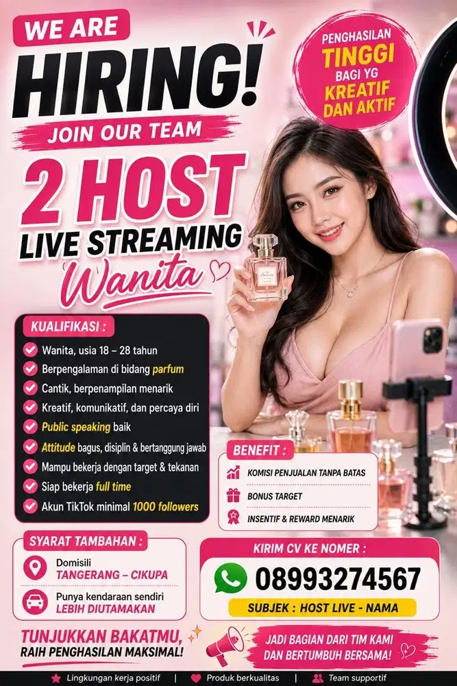 Host live parfum