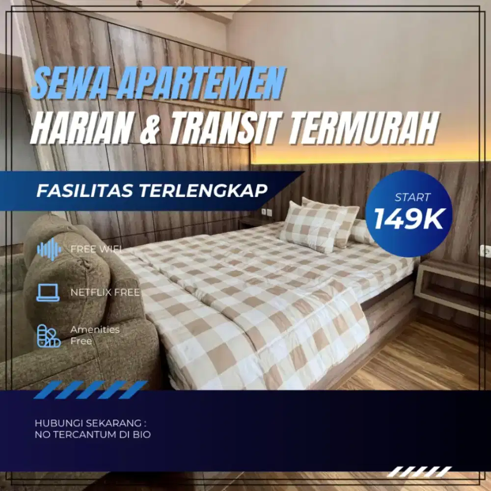 Sewa Apartemen Sentra Timur Residence Harian/Transit Termurah Jakarta