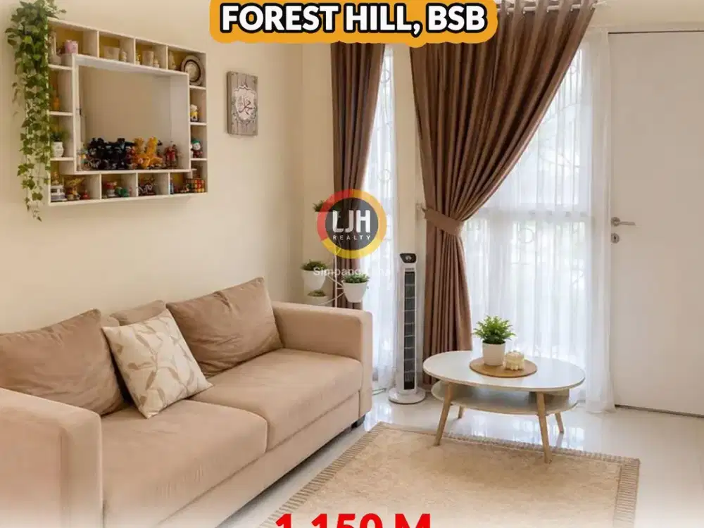 Rumah Siap Huni di Kawasan Tenang dan Nyaman, Bsb