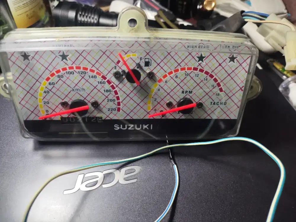 Speedometer RGV 120 PNP Satria lumba