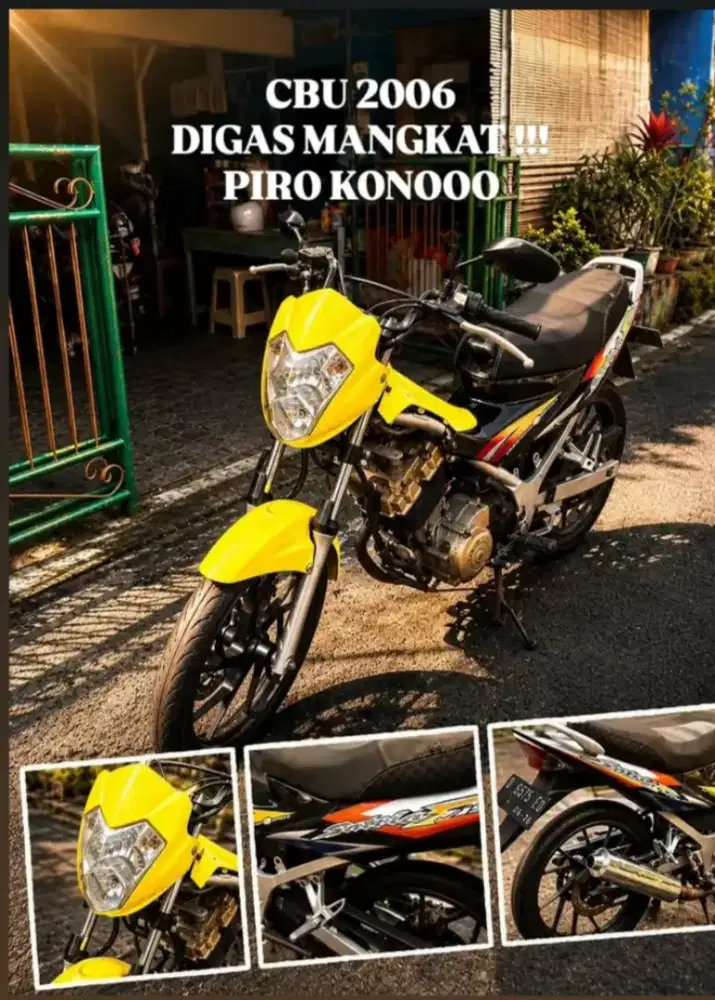 satria fu 2006 jarang di pake