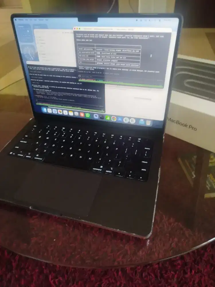 Macbook Pro M5 16B/1TB Pembelian Feb 26