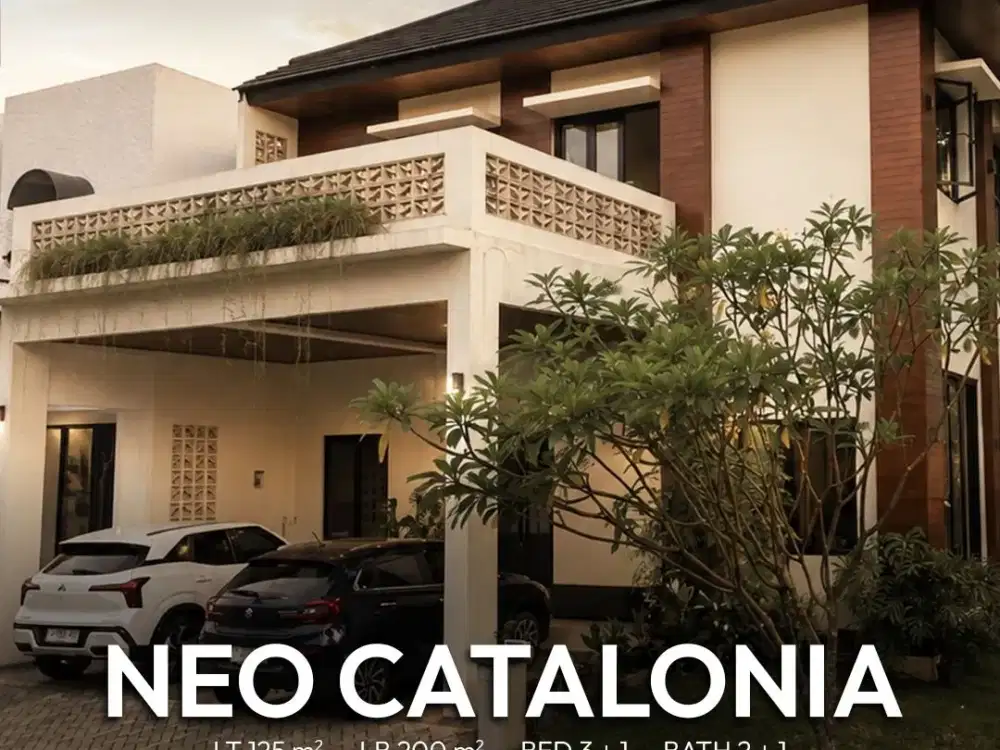DI JUAL CEPAT RUMAH BAGUS DI NEO CATALONIA BSD