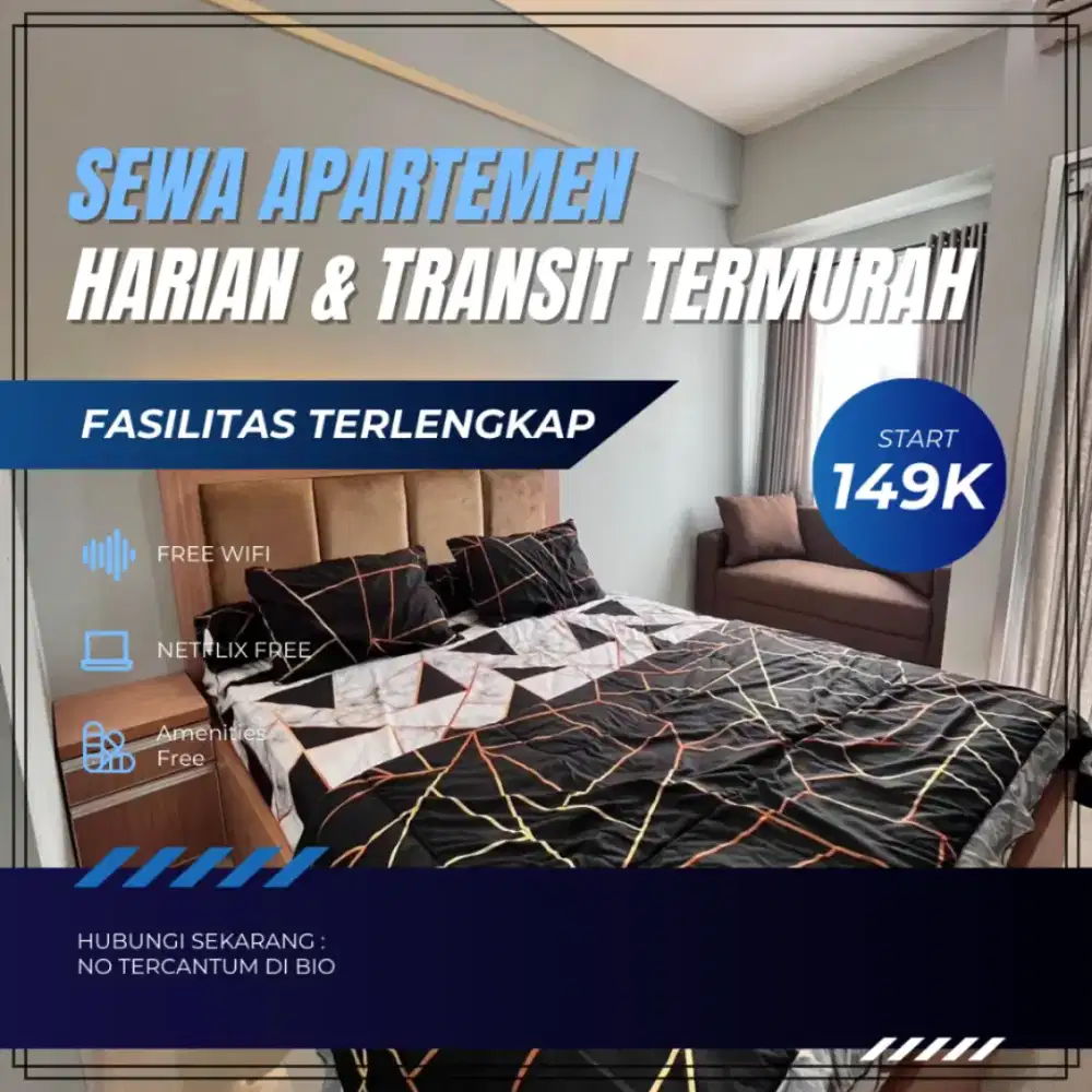 Sewa Apartemen BINTARO ICON TANGERANG SELATAN Harian/Transit Termurah