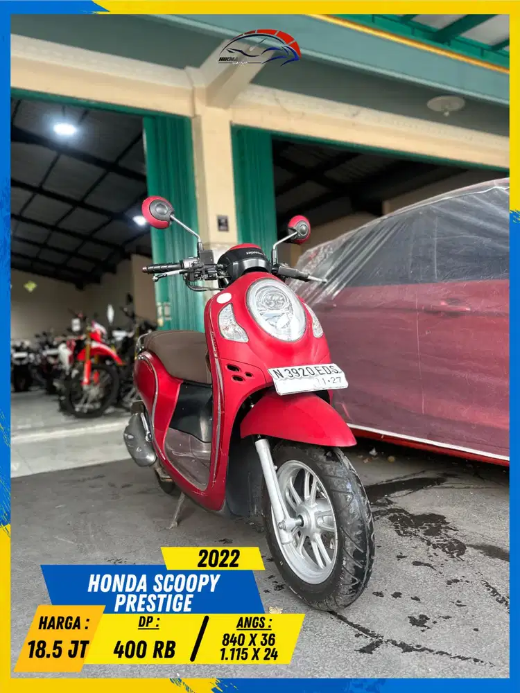 HONDA SCOOPY PRESTIGE 2022 GERCEP MASZEHH HIKMAH MOTOR KEPUH MALANG