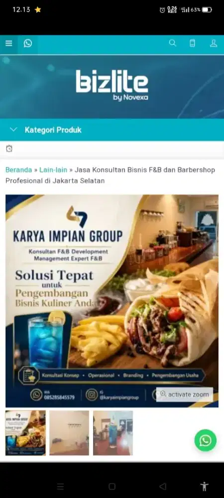 Bisnis kuliner by kig