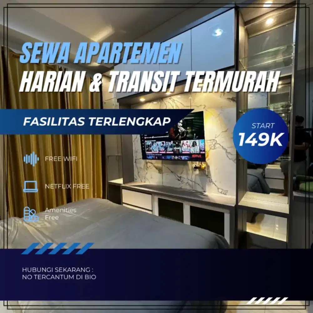 Sewa Apartemen SPRINGWOOD RESIDENCE Harian/Transit Termurah Tangerang