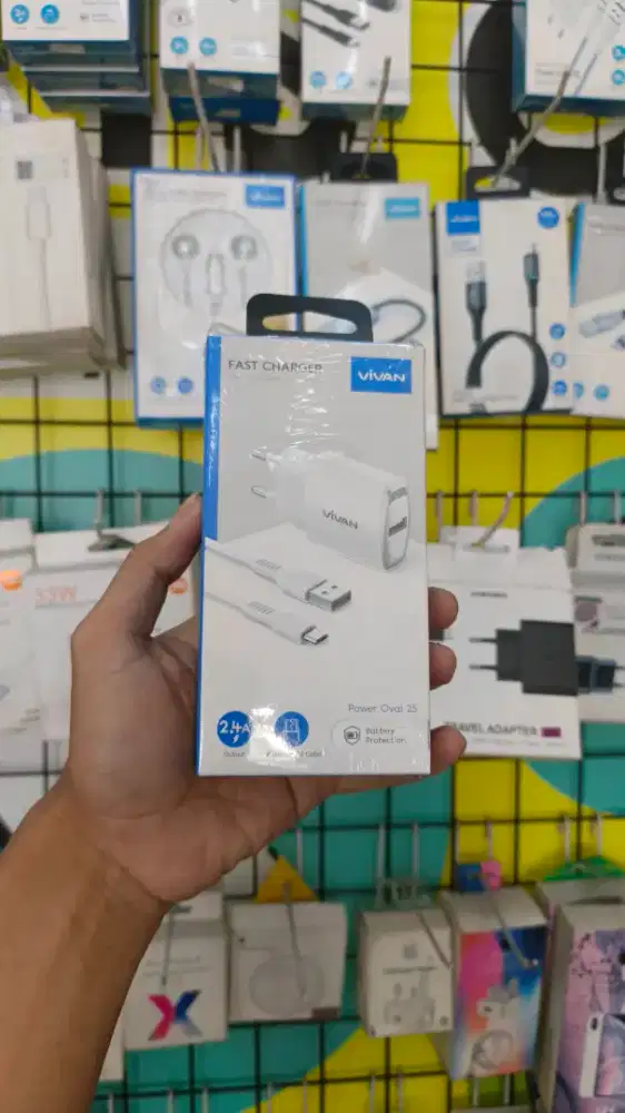TRAVEL CHARGER MICRO VIVAN POWER OVAL 2S
