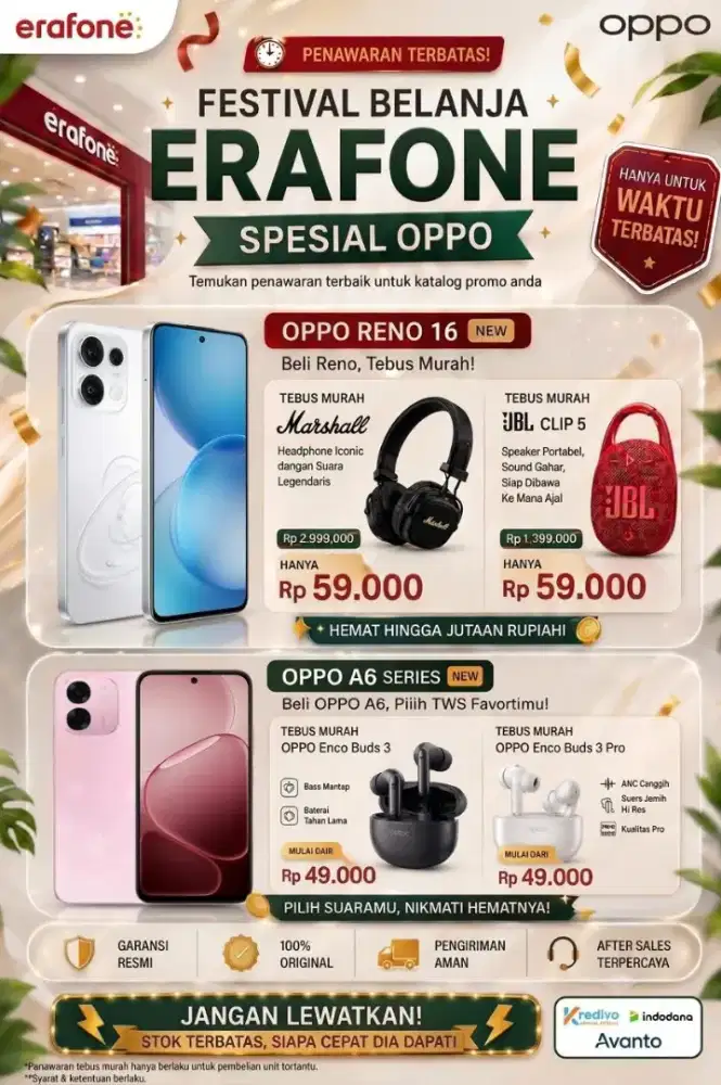FESTIVAL BELANJA ERAFONE – SPESIAL OPPO