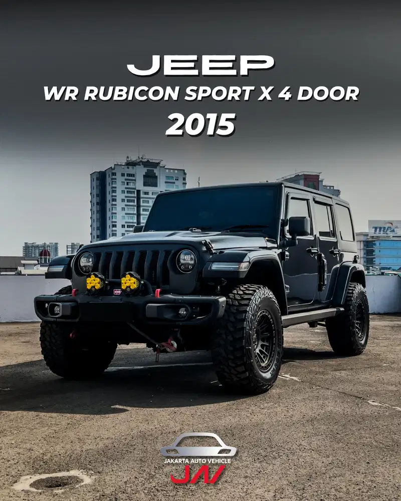 JEEP WRANGLER RUBICON SPORT 4 DOOR 2015 / LOW ODO