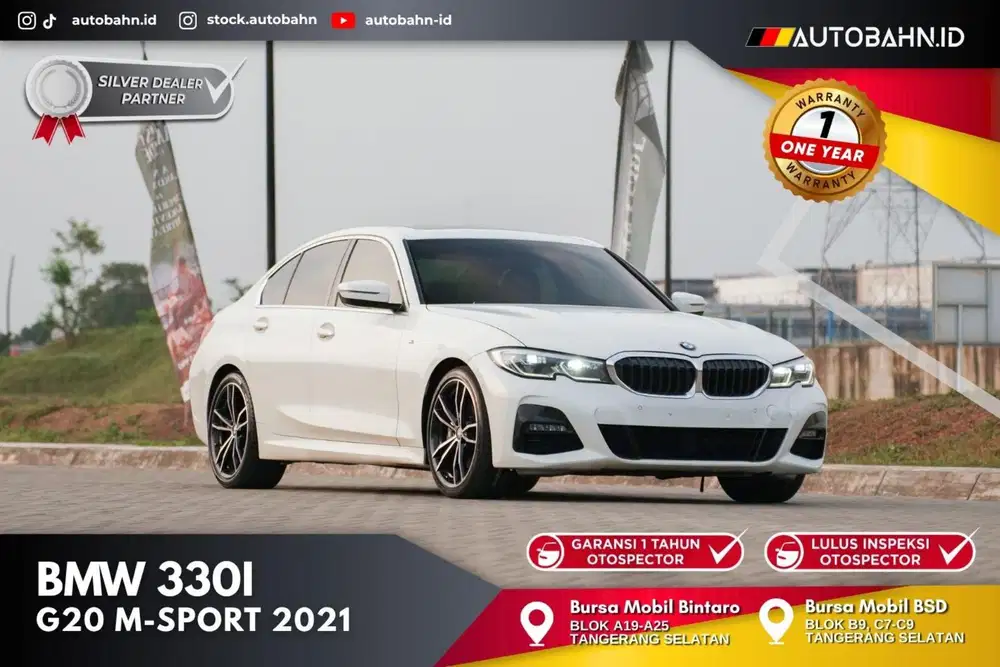 PAJAK PANJANG! BMW 330i M-Sport 2021 New Model (G20)
