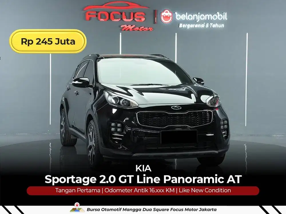 [ LOW KM 16RB ] KIA Sportage 2.0 GT Line Panoramic 2017/2018/2019