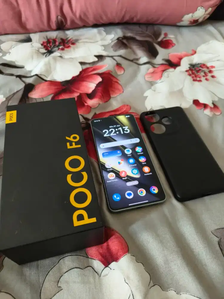 Poco f6 512gb mulus fullset bisa TT