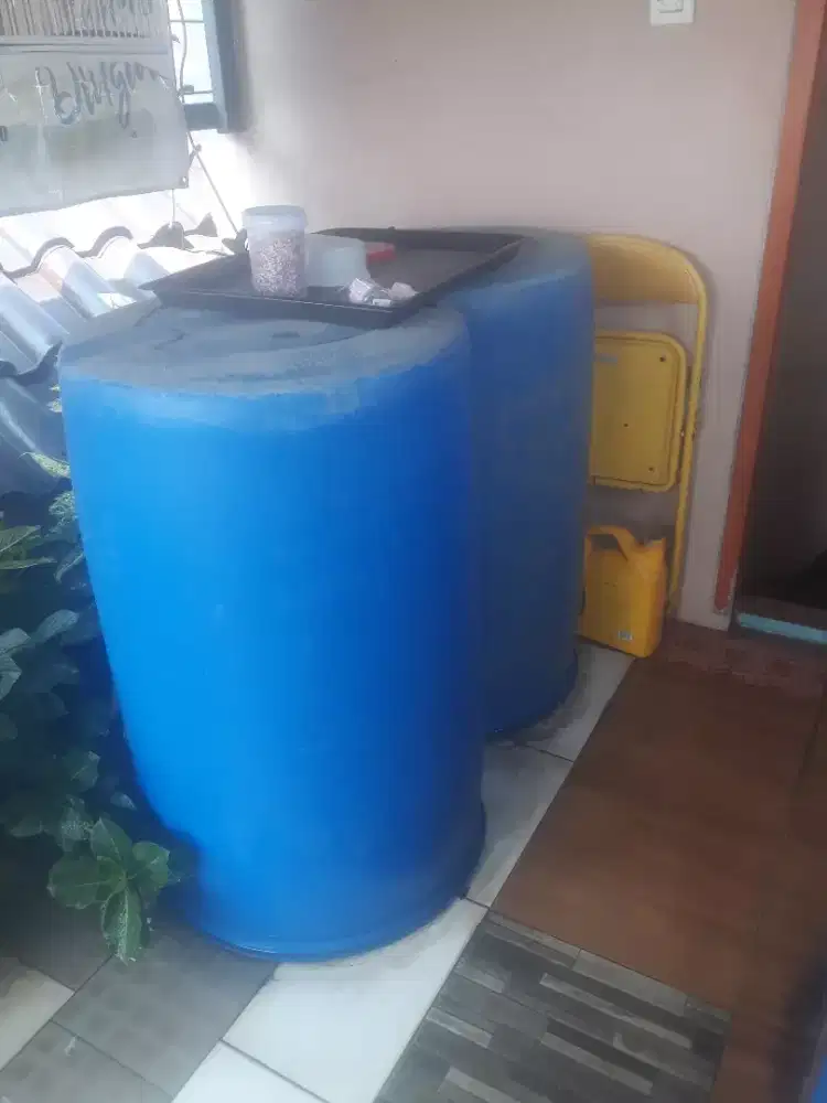 Jual drum plastik isi 200 liter