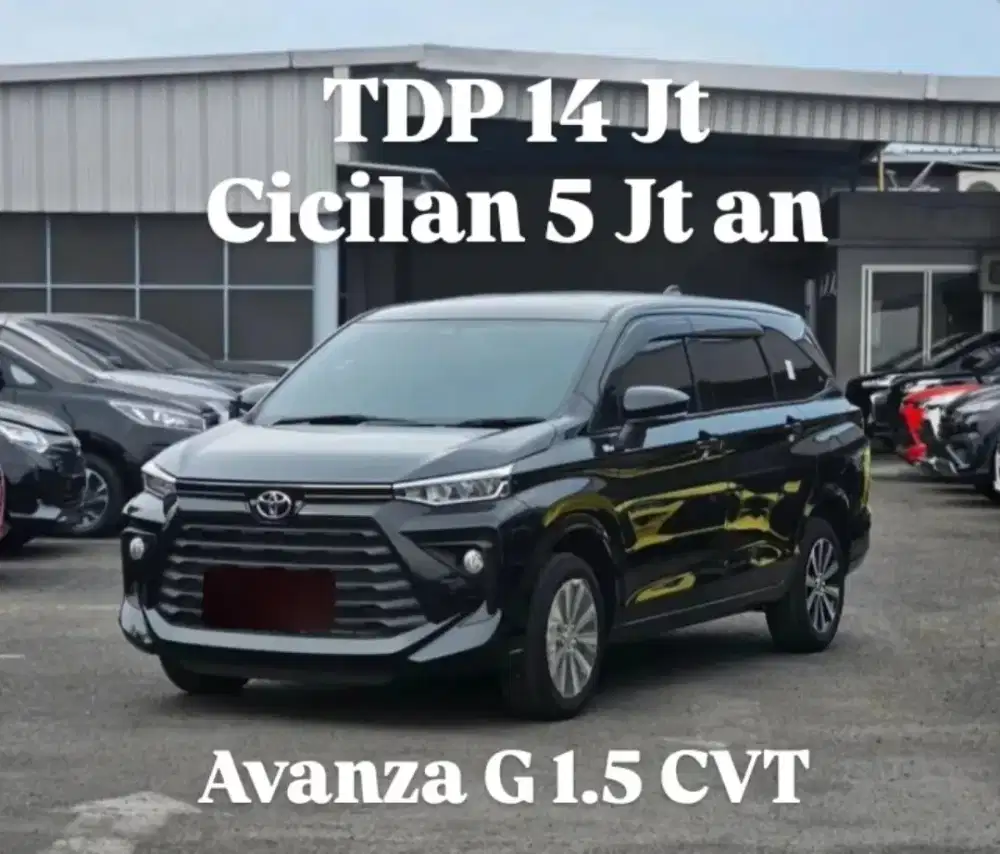 Toyota Avanza G AT TDP 14 JT